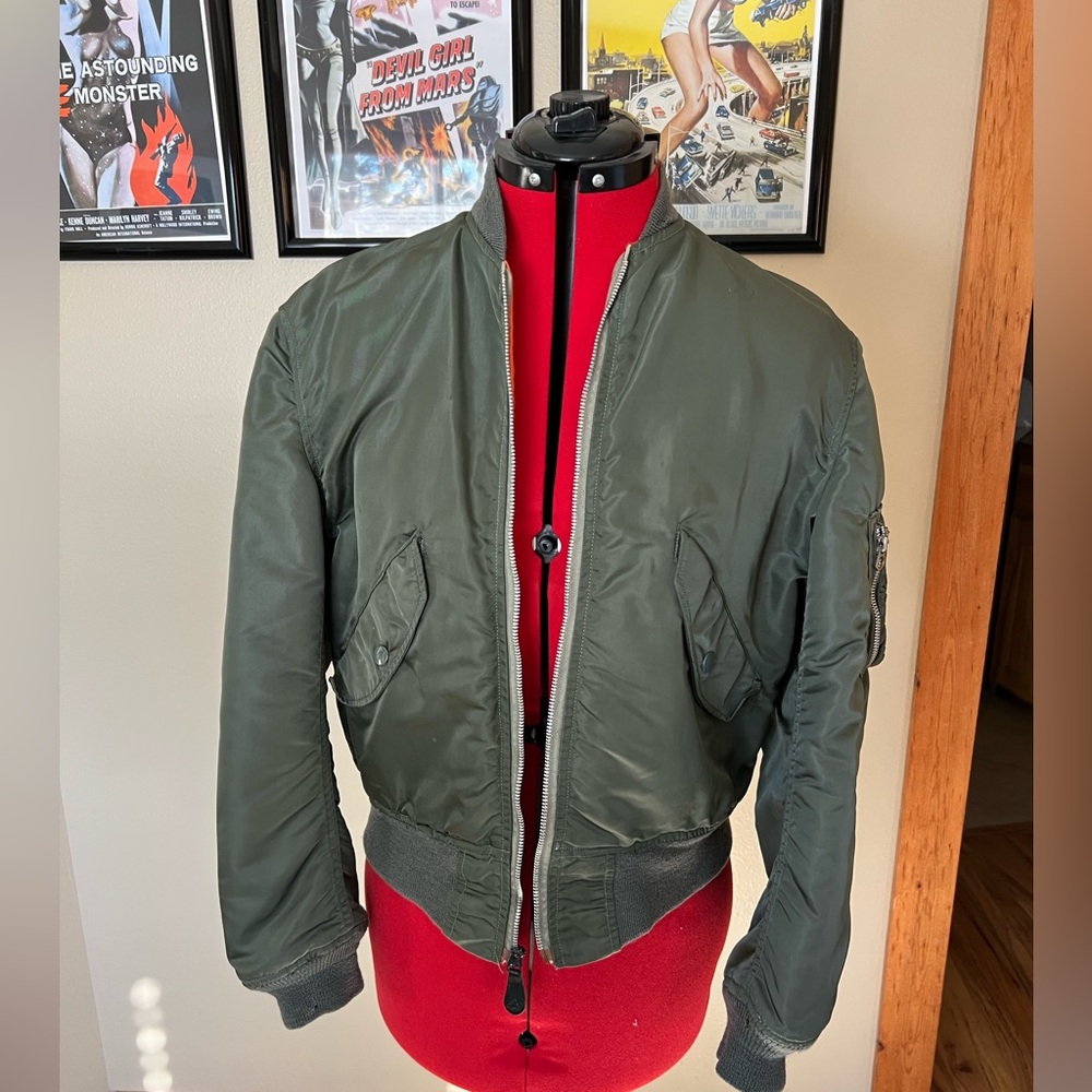 Vintage 60’s coast guard bomber jacket.